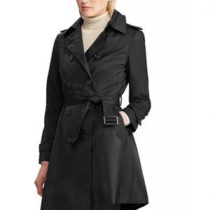 Lauren Ralph Lauren Belted Water Resistant Trench